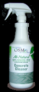 OSM Natural Concrete Cleaner 24oz. Spray Bottle
